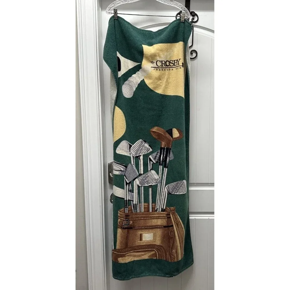 Hilasal 19th Hole Large Golf Beach Towel The Crosby Bermuda Run 27